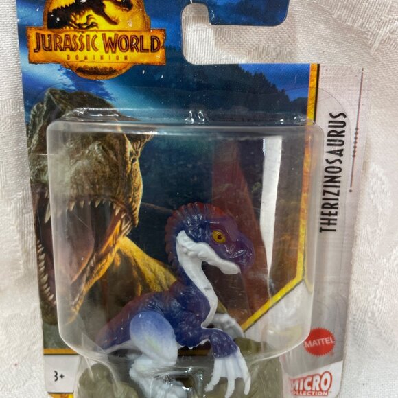 Micro Collection Mattel Therizinosaurus Miniature Dinosaur - Picture 1 of 3